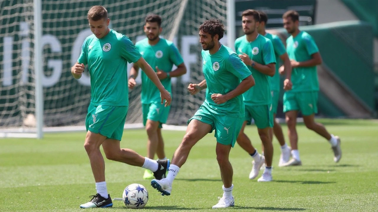 Palmeiras retoma os treinos e se prepara para enfrentar o Fortaleza no Allianz Parque