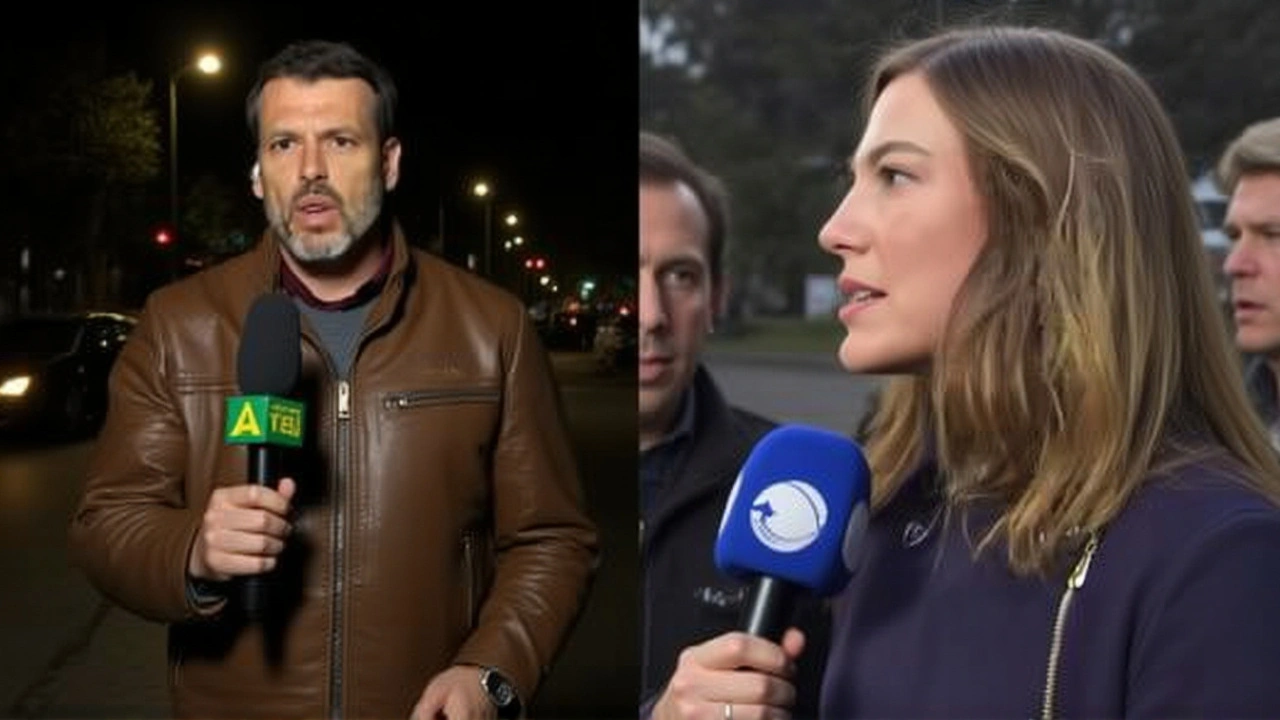 Band afasta repórter que empurrou jornalista da Record ao vivo
