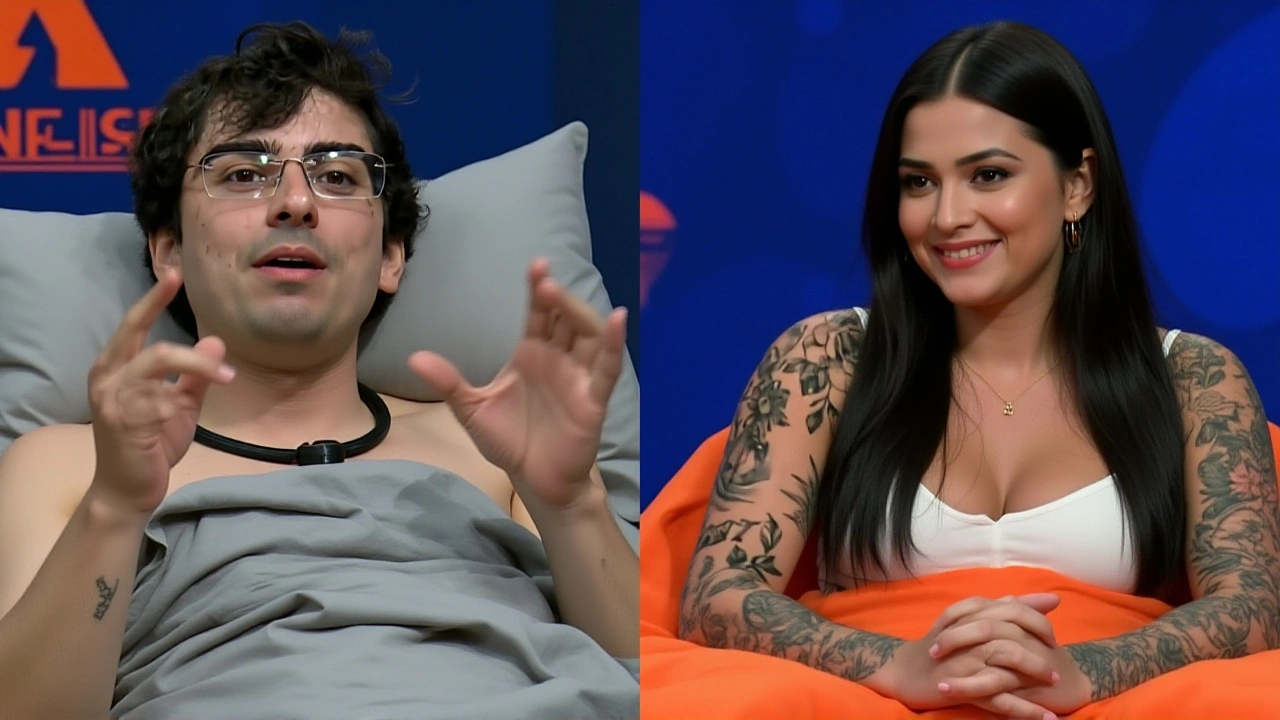 Rayane Figliuzzi desafia Dudu Camargo para a Roça: 'O Brasil gosta de mim, de você não'