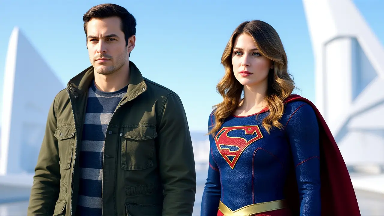 Melissa Benoist e Chris Wood: O romance de Supergirl